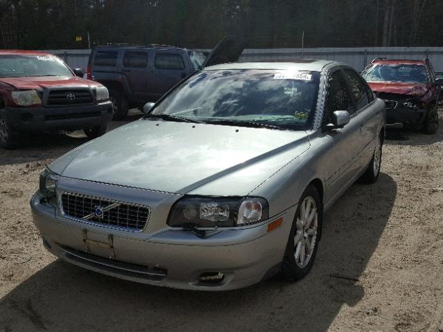 YV1TH59H341356237 - 2004 VOLVO S80 2.5T SILVER photo 2