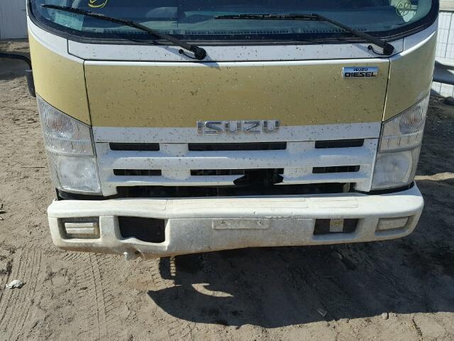 JALE5W160A7301078 - 2010 ISUZU NRR CREAM photo 9