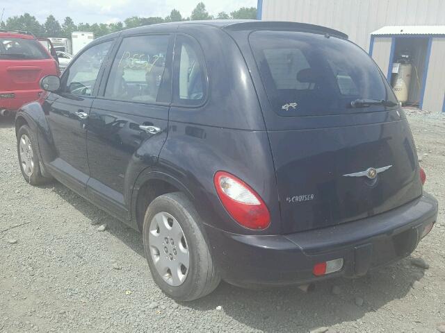 3A8FY48B79T141235 - 2008 CHRYSLER PT CRUISER BLACK photo 3