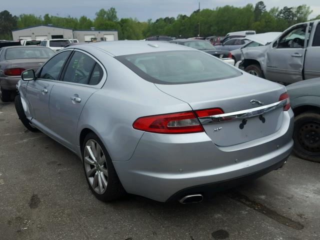 SAJWA0GBXALR59129 - 2010 JAGUAR XF PREMIUM SILVER photo 3