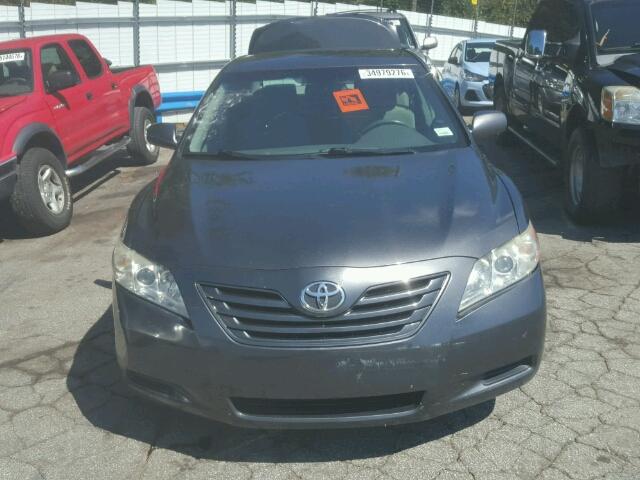 4T1BE46K59U333337 - 2009 TOYOTA CAMRY BASE GRAY photo 10