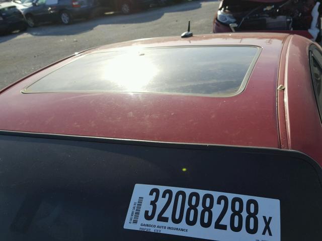 2G1WW12E259312219 - 2005 CHEVROLET MONTE CARL 红色 照片 9