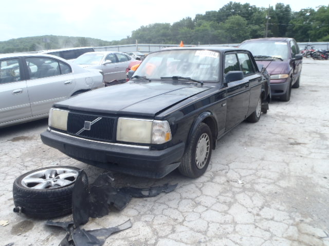 YV1AS8803N1167267 - 1992 VOLVO 240 BASE BLACK photo 2