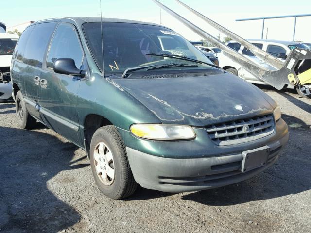 2P4FP25B9TR575277 - 1996 PLYMOUTH VOYAGER GREEN photo 1