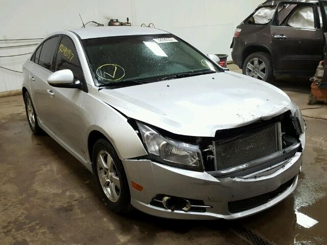 1G1PF5SC6C7288421 - 2012 CHEVROLET CRUZE LT SILVER photo 1