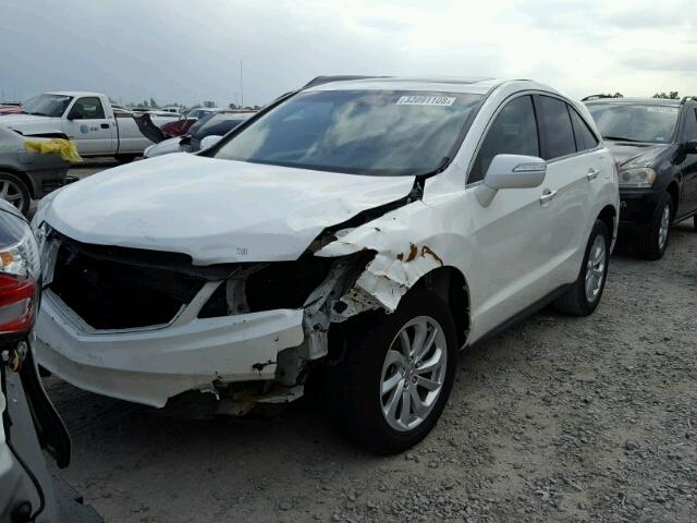 5J8TB3H30HL009977 - 2017 ACURA RDX BASE WHITE photo 2