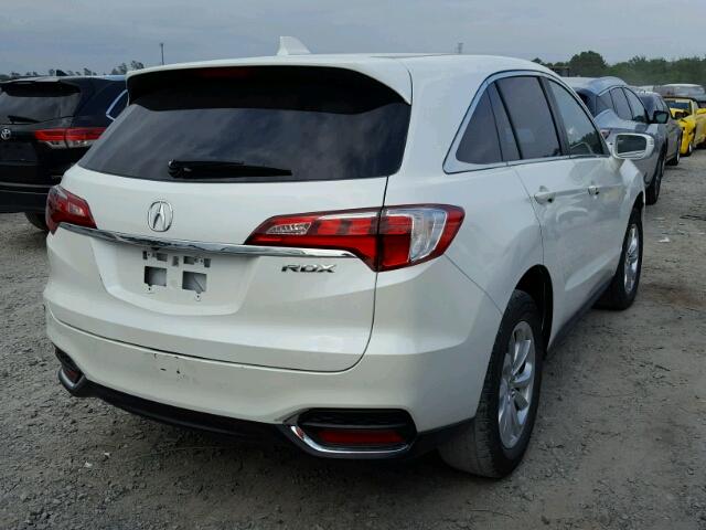 5J8TB3H30HL009977 - 2017 ACURA RDX BASE WHITE photo 4