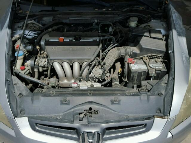 1HGCM56333A052674 - 2003 HONDA ACCORD SILVER photo 7