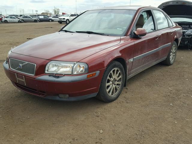 YV1TS90D2Y1084109 - 2000 VOLVO S80 T6 TUR BURGUNDY photo 2