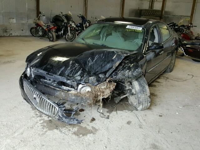 2G4WC582081192858 - 2008 BUICK LACROSSE BLACK photo 2
