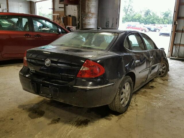 2G4WC582081192858 - 2008 BUICK LACROSSE BLACK photo 4