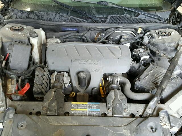 2G4WC582081192858 - 2008 BUICK LACROSSE BLACK photo 7