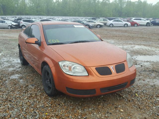 1G2AL18F777171828 - 2007 PONTIAC G5 ORANGE photo 1