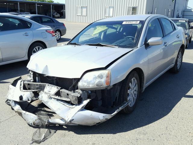 4A32B2FF5CE016130 - 2012 MITSUBISHI GALANT FE SILVER photo 2