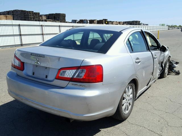 4A32B2FF5CE016130 - 2012 MITSUBISHI GALANT FE SILVER photo 4