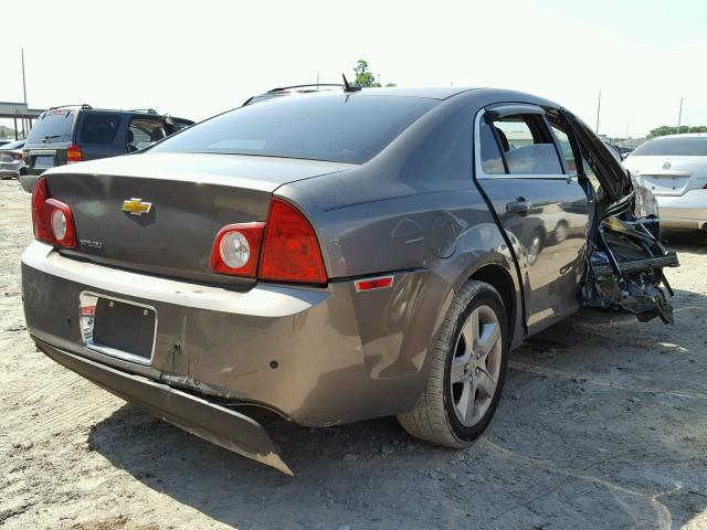 1G1ZB5EB8AF275129 - 2010 CHEVROLET MALIBU LS ყავისფერი ფოტო 4