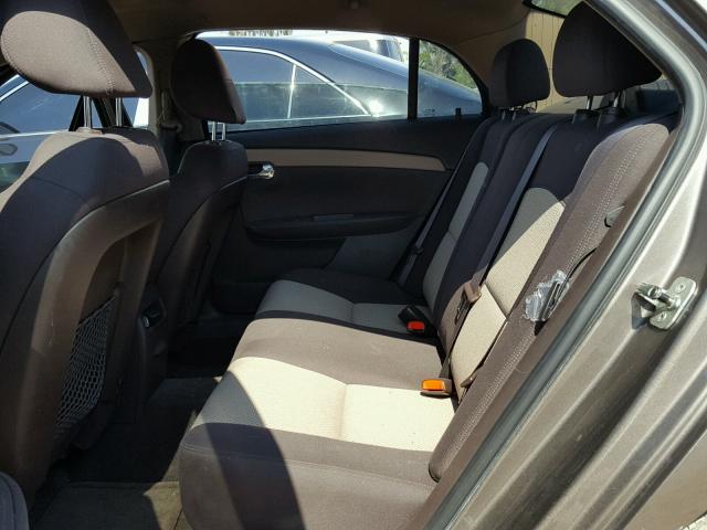 1G1ZB5EB8AF275129 - 2010 CHEVROLET MALIBU LS ყავისფერი ფოტო 6