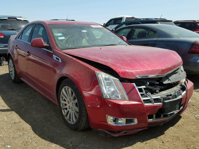 1G6DS5E34C0136439 - 2012 CADILLAC CTS PREMIU RED photo 1