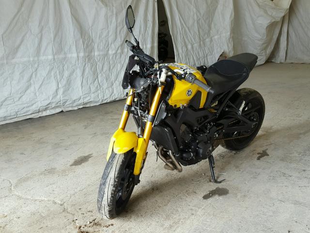 JYARN33E2FA004535 - 2015 YAMAHA FZ09 YELLOW photo 2