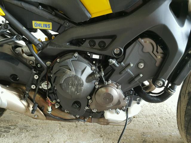 JYARN33E2FA004535 - 2015 YAMAHA FZ09 YELLOW photo 7