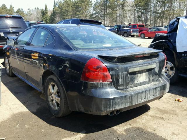 2G2WP582781163869 - 2008 PONTIAC GRAND PRIX BLACK photo 3