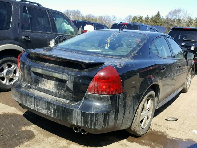 2G2WP582781163869 - 2008 PONTIAC GRAND PRIX BLACK photo 4