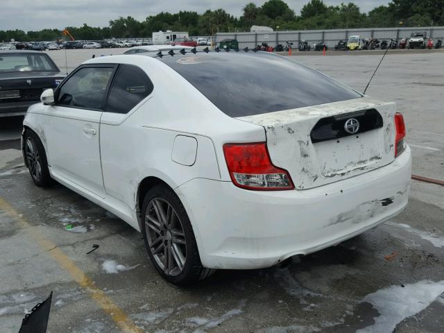 JTKJF5C73B3017331 - 2011 TOYOTA SCION TC 白色 照片 3