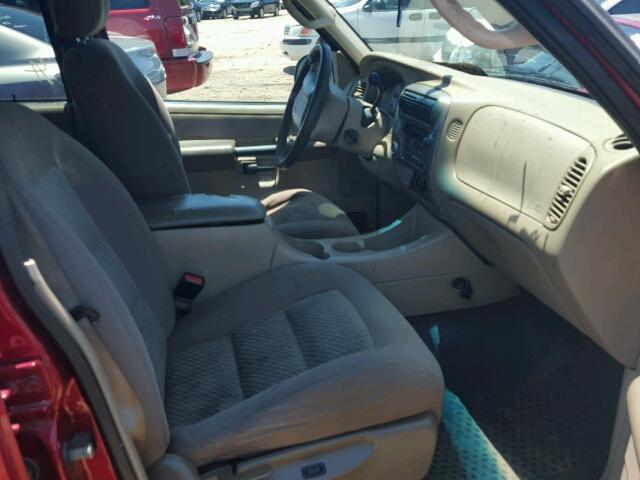 1FMZU67E53UA33486 - 2003 FORD EXPLORER S RED photo 5