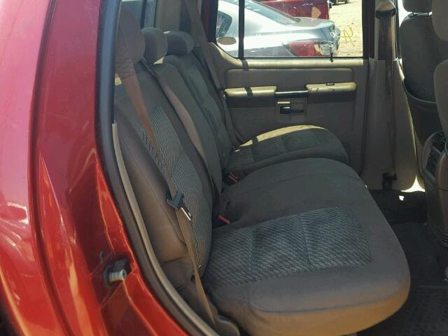 1FMZU67E53UA33486 - 2003 FORD EXPLORER S RED photo 6
