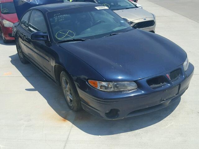 1G2WP12K11F174043 - 2001 PONTIAC GRAND PRIX BLUE photo 1