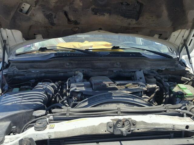 3D7KS28A28G171373 - 2008 DODGE RAM 2500 S WHITE photo 7