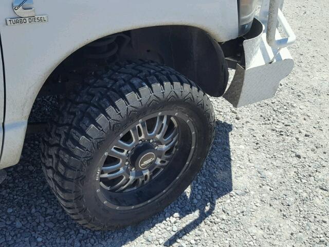 3D7KS28A28G171373 - 2008 DODGE RAM 2500 S WHITE photo 9