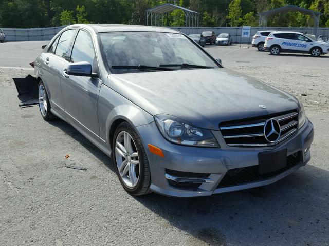 WDDGF4HB8ER318404 - 2014 MERCEDES-BENZ C 250 GRAY photo 1