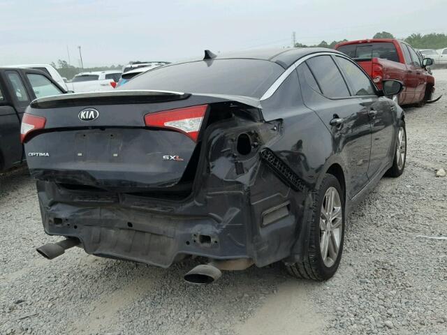 5XXGR4A6XDG117278 - 2013 KIA OPTIMA SX BLACK photo 4