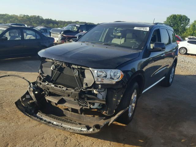 1C4RDHDG2DC671756 - 2013 DODGE DURANGO CR BLUE photo 2