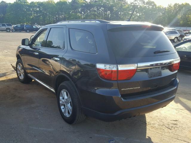 1C4RDHDG2DC671756 - 2013 DODGE DURANGO CR BLUE photo 3