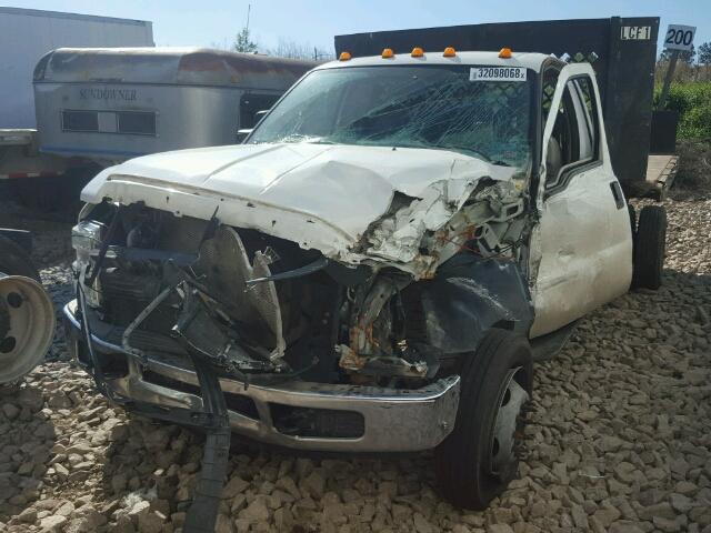 1FDAF56R18EA80117 - 2008 FORD F550 SUPER WHITE photo 9