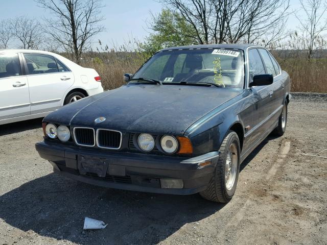 WBAHE2325SGE93343 - 1995 BMW 530 I AUTO GREEN photo 2