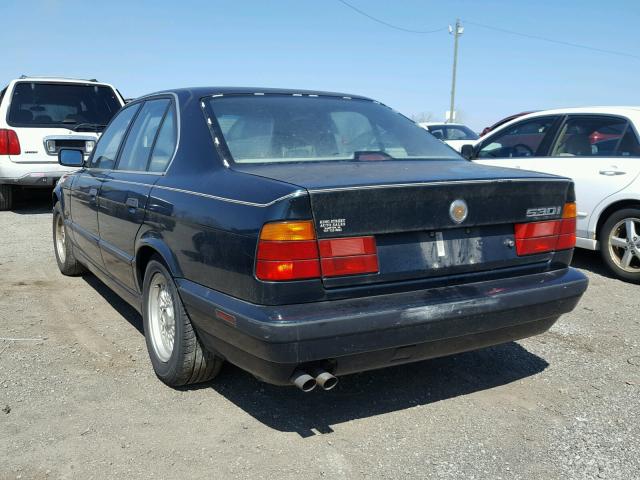 WBAHE2325SGE93343 - 1995 BMW 530 I AUTO GREEN photo 3