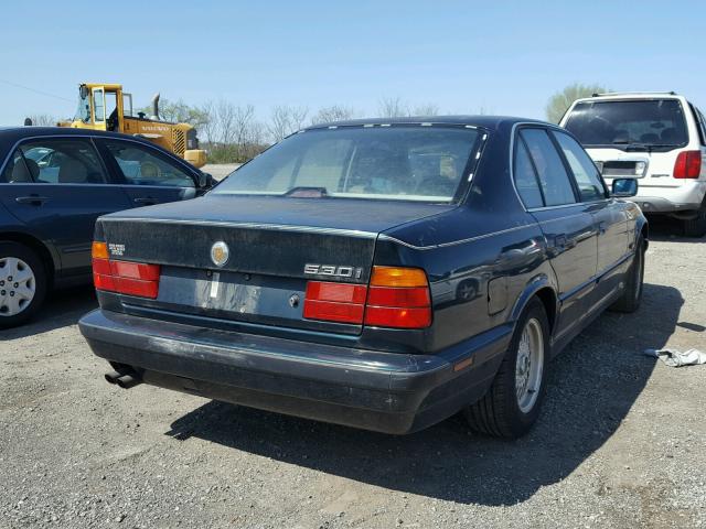 WBAHE2325SGE93343 - 1995 BMW 530 I AUTO GREEN photo 4