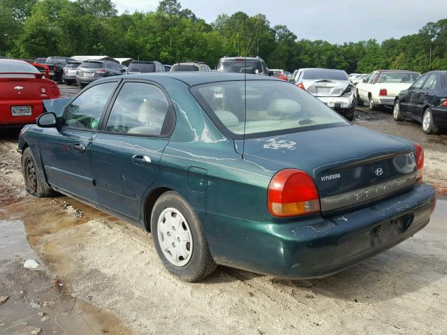 KMHWF25V1XA082894 - 1999 HYUNDAI SONATA BAS GREEN photo 3