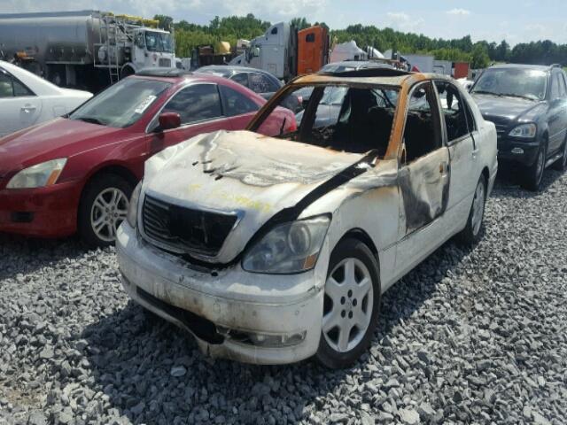 JTHBN36F640134264 - 2004 LEXUS LS BURN photo 2