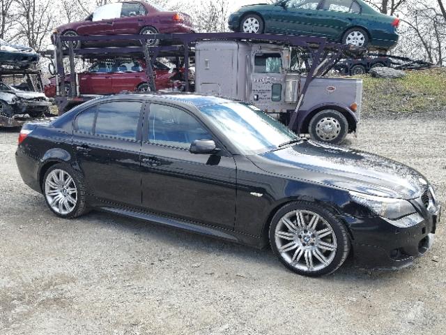 WBANW53548CT52319 - 2008 BMW 550 I BLACK photo 1