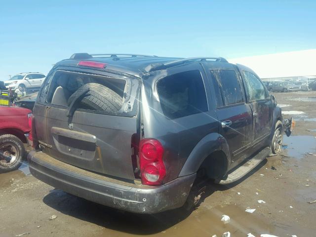 1D8HB58N86F112871 - 2006 DODGE DURANGO LI GRAY photo 4