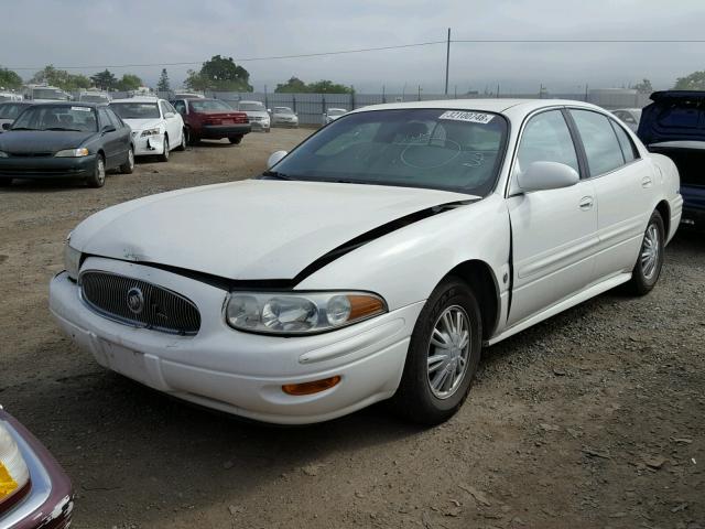 1G4HP54K424200927 - 2002 BUICK LESABRE CU WHITE photo 2