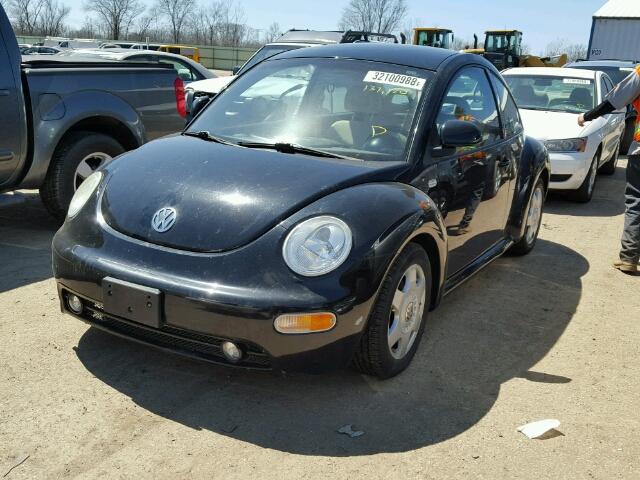 3VWCA21C9XM403364 - 1999 VOLKSWAGEN NEW BEETLE 黑色 照片 2