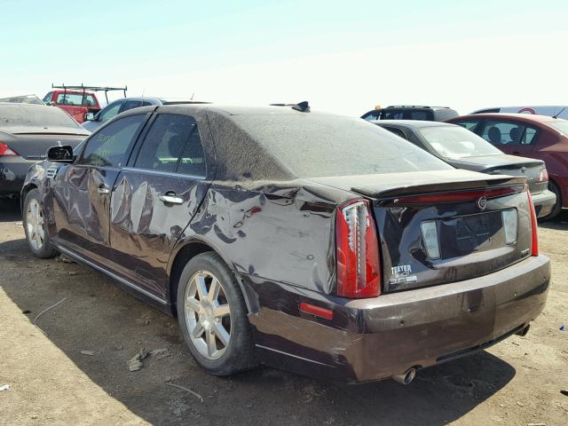 1G6DW67V990108525 - 2009 CADILLAC STS PURPLE photo 3