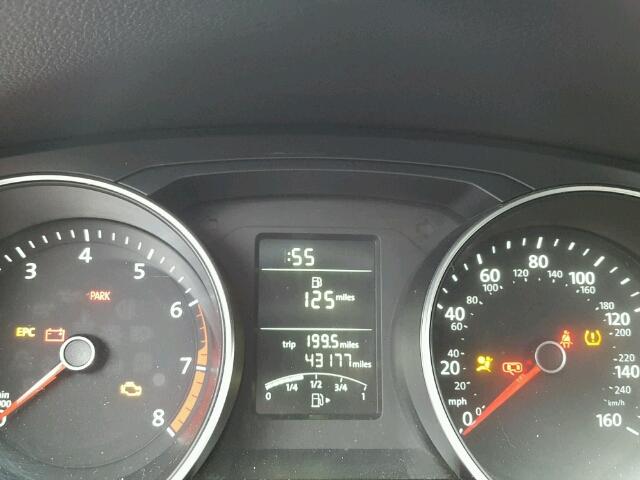 3VW1K7AJ3FM319023 - 2015 VOLKSWAGEN JETTA BASE 黑色 照片 8