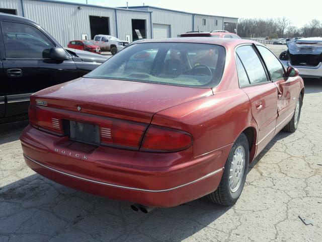 2G4WB52KXW1421197 - 1998 BUICK REGAL LS MAROON photo 4