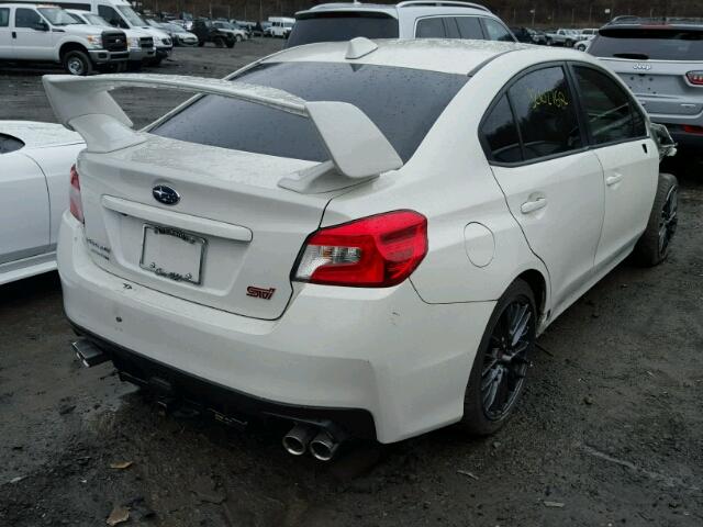 JF1VA2V69G9822092 - 2016 SUBARU WRX STI WHITE photo 4